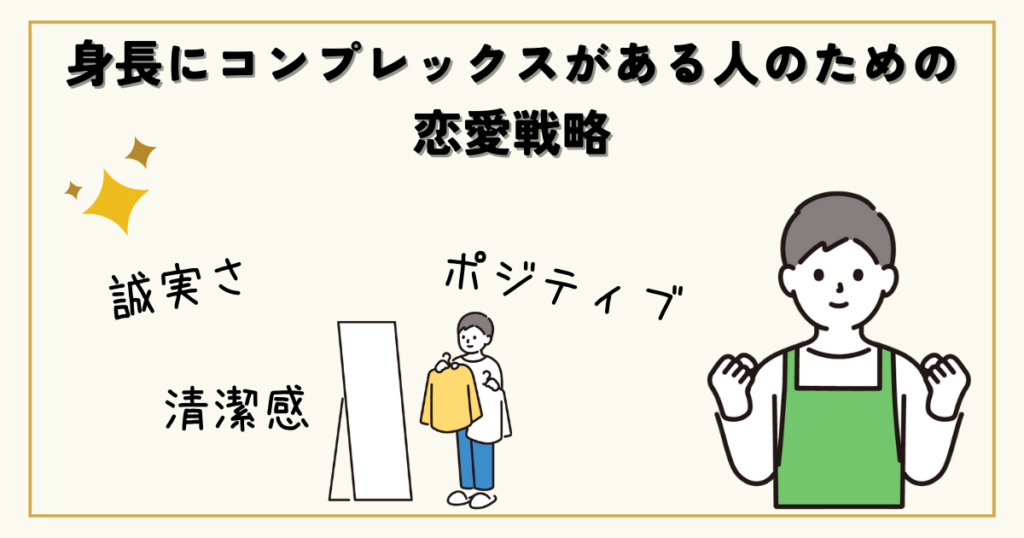 身長にコンプレックスがある人のための恋愛戦略